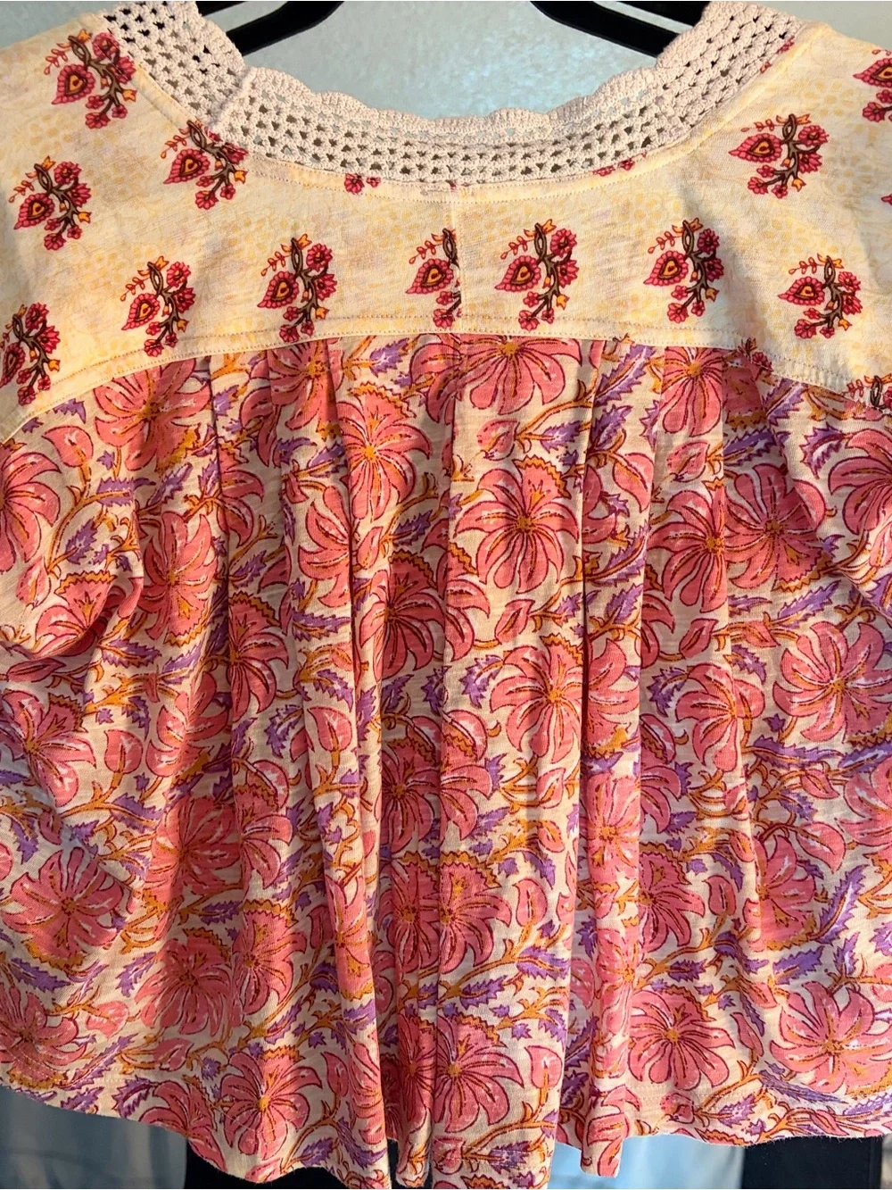 Free People lightweight floral